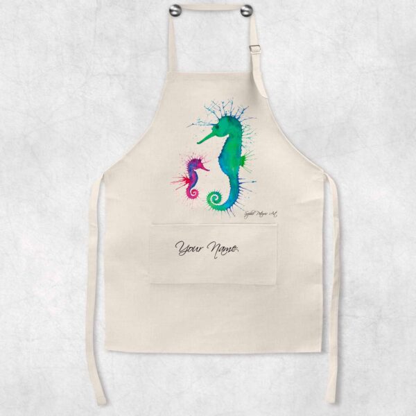 Personalised-Seahorses-Apron