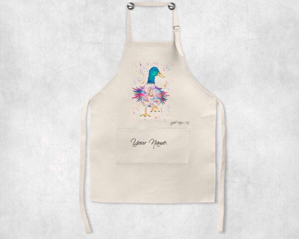 Personalised-Dave-The-Duck-Apron