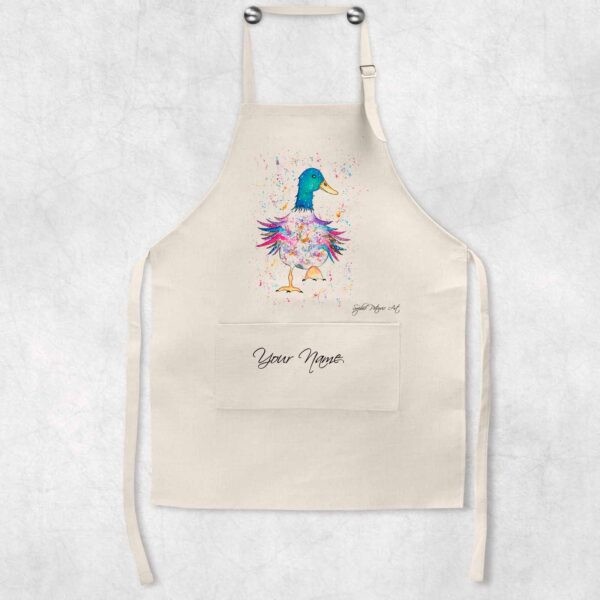 Personalised-Dave-The-Duck-Apron