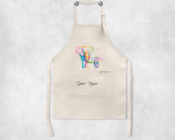 Personalised-Elephants-Apron