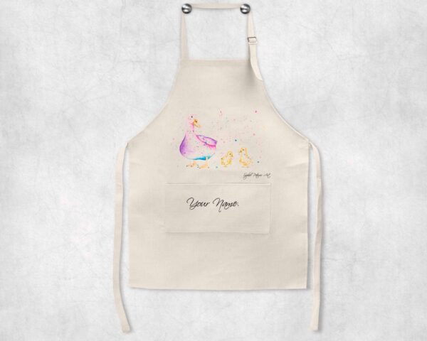 Personalised-Duck-Family-Apron