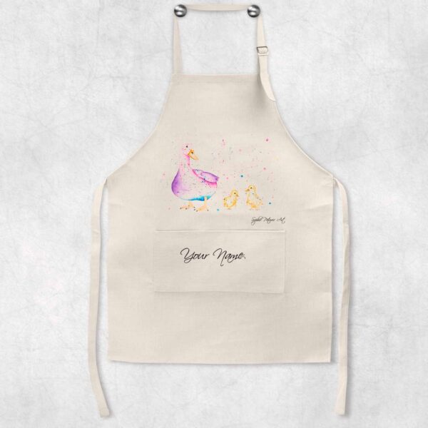 Personalised-Duck-Family-Apron