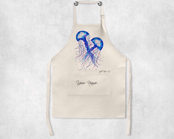 Personalised-Jellyfish-Love-Apron