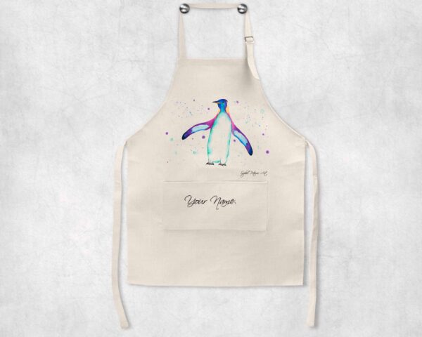 Personalised-Pete-The-Penguin-Apron