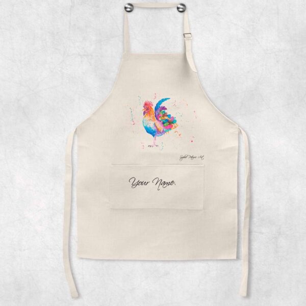 Personalised-Roo-The-Rooster-Apron