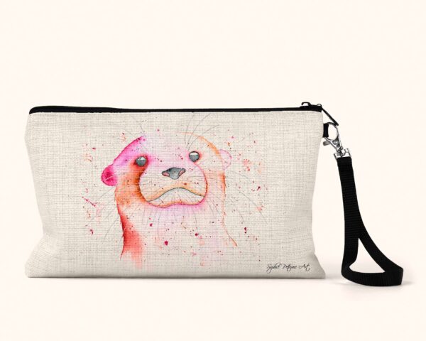 Amber The Otter Cosmetic Bag