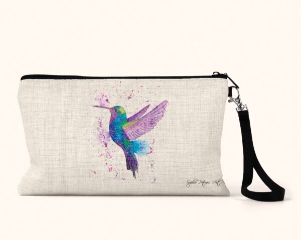 Hattie The Hummingbird Cosmetic Bag