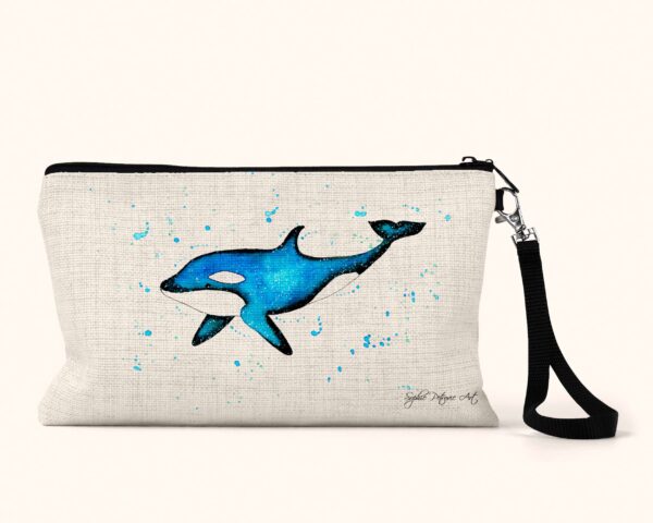 Olive The Orca Cosmetic Bag