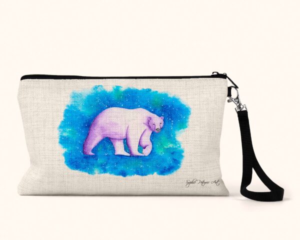 Polar Bear Cosmetic Bag