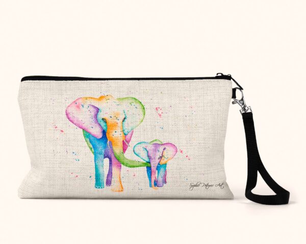 The Elephants Cosmetic Bag