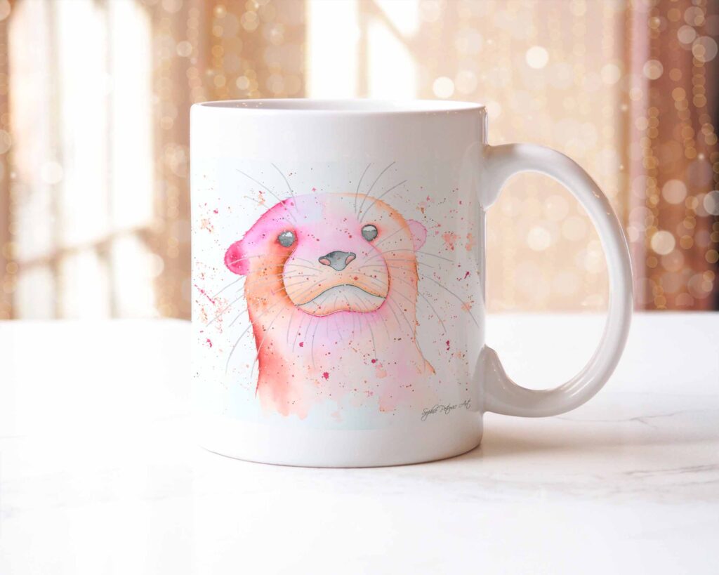 Amber The Otter Mug