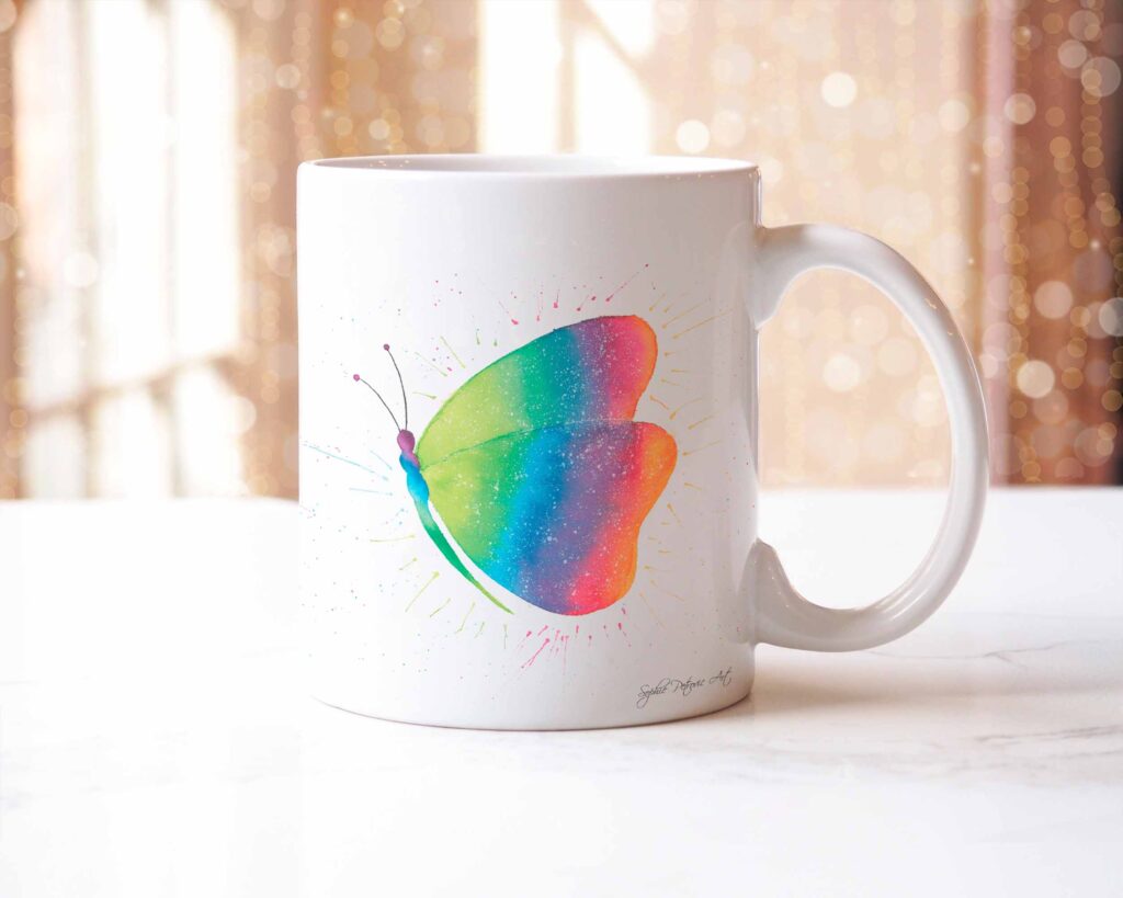 Butterfly Mug