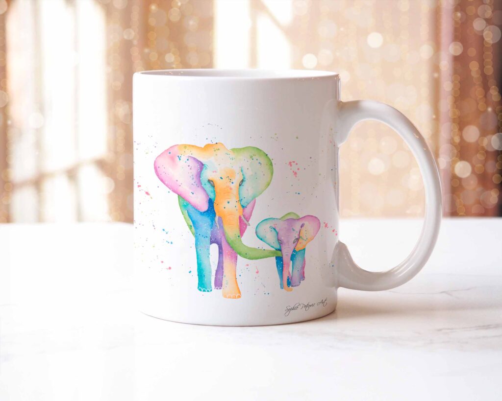 The Elephants Mug