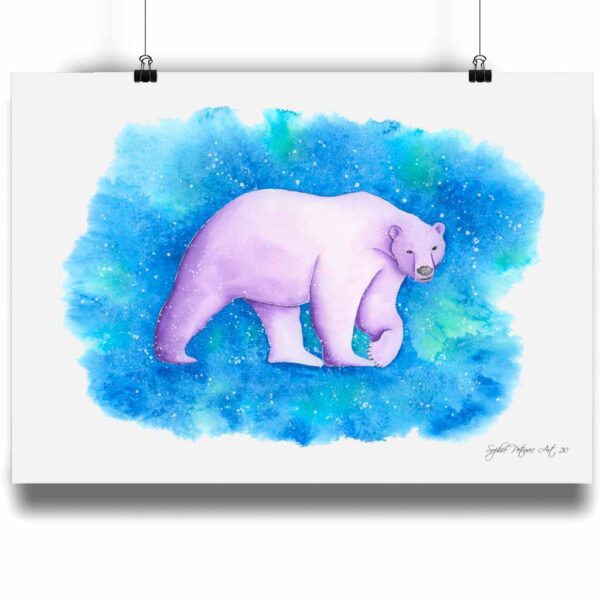 Polar-Bear-Art-Print