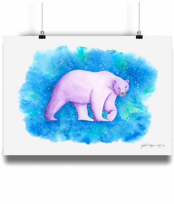 Polar-Bear-Art-Print