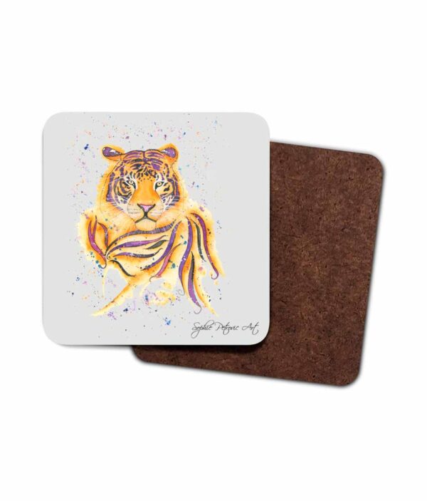 Terence The Tiger Hardboard Coaster