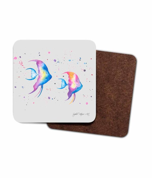 Fish Hardboard Coaster