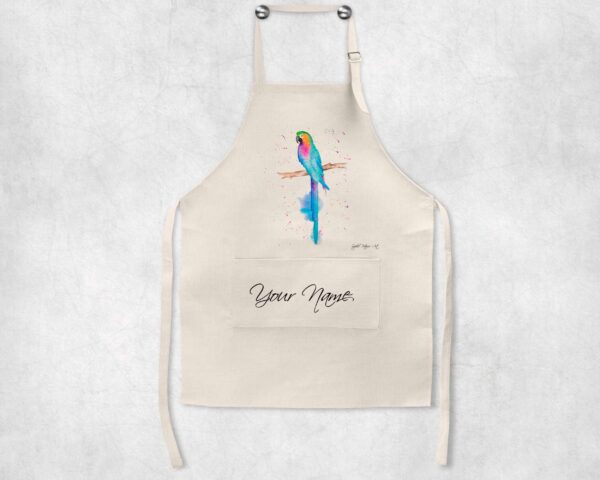 Personalised-Pippa-The-Parrot-Apron