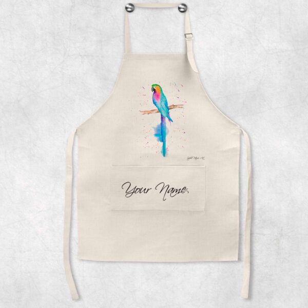 Personalised-Pippa-The-Parrot-Apron