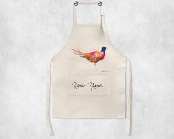 Personalised-Phil-The-Pheasant-Apron