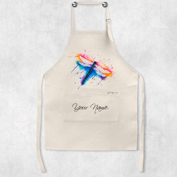 Personalised Dragonfly Apron