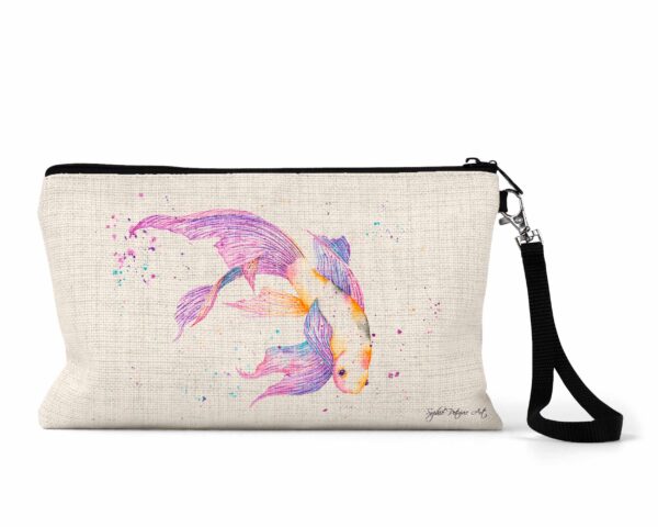 Koi Fish Cosmetic Bag