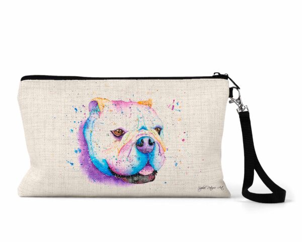 Bruce The Bulldog Cosmetic Bag