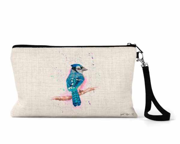 Blue Jay Cosmetic Bag