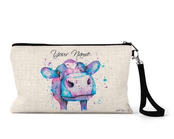 Cow Cosmetic Bag