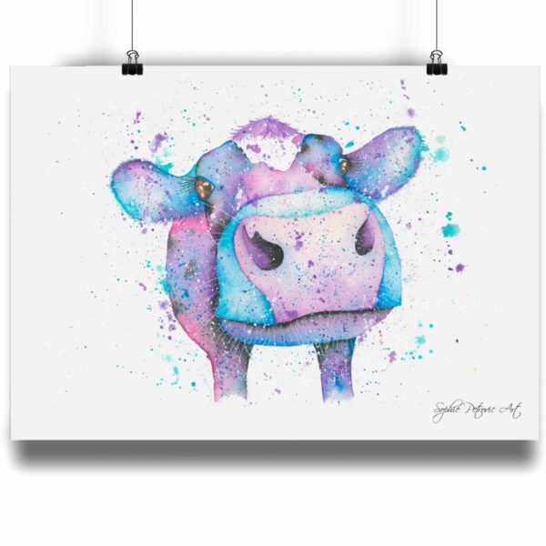 Cow-Art-Print