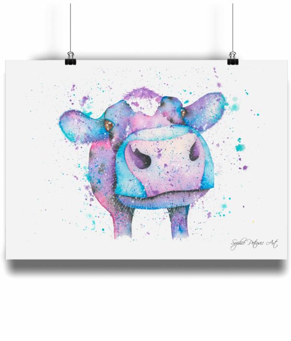 Cow-Art-Print