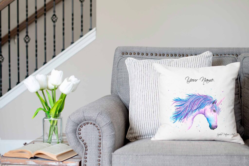 Unicorn Cushion Cover