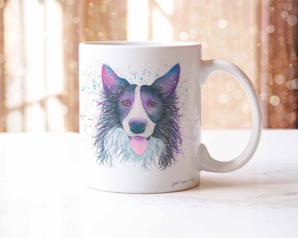 Pepper The Collie Mug
