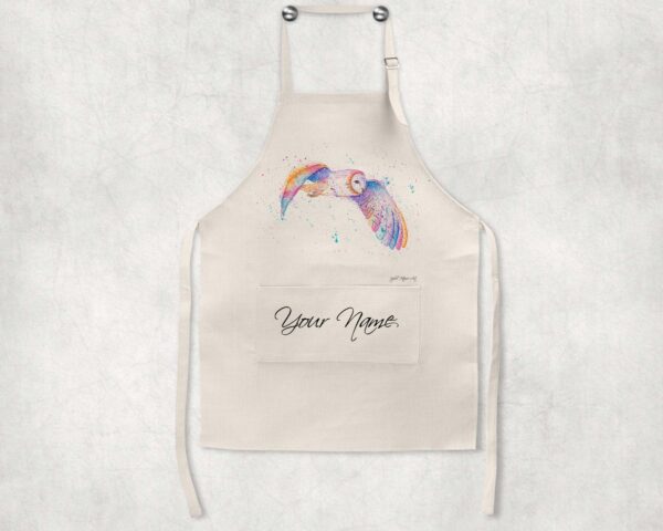 Personalised-Barn-Owl-Apron