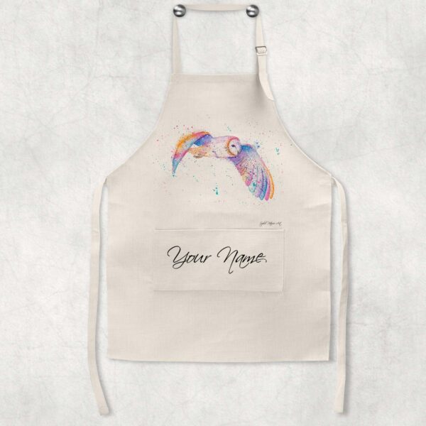 Personalised-Barn-Owl-Apron