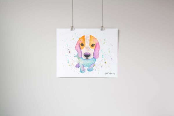 Beagle-Puppy-Art-Print