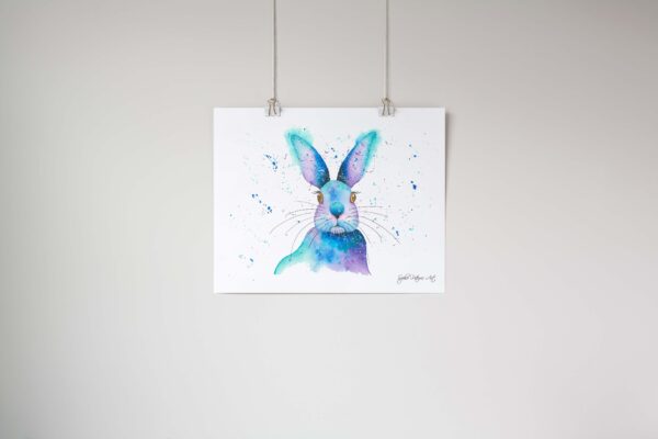 Blue-Rabbit-Art-Print