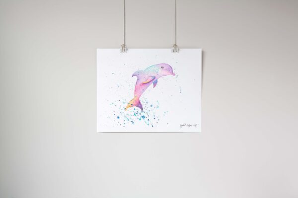 Dolphin-Art-Print