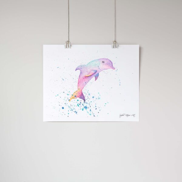 Dolphin-Art-Print