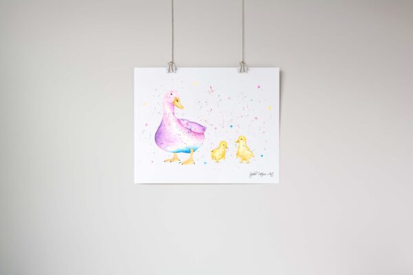 The-Duck-Family-Art-Print