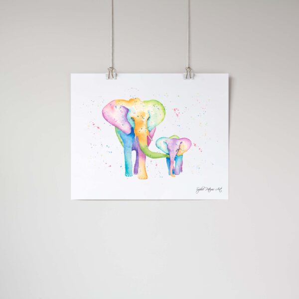 The-Elephants-Art-Print