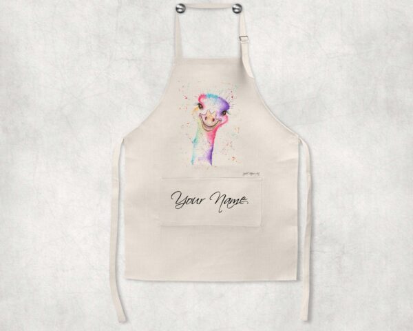 Personalised-Emma-The-Ostrich-Apron