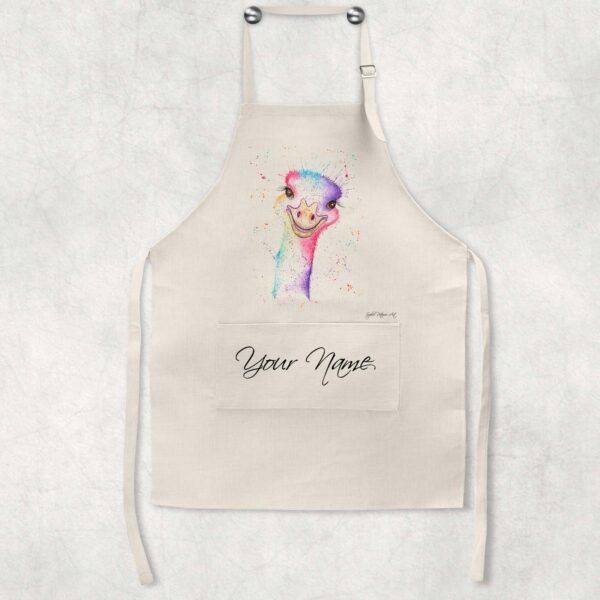 Personalised-Emma-The-Ostrich-Apron