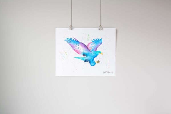 Erik The Eagle Art Print