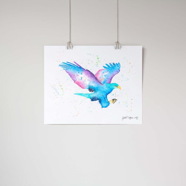 Erik The Eagle Art Print