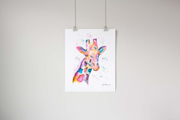 Georgina-The-Giraffe-Art-Print