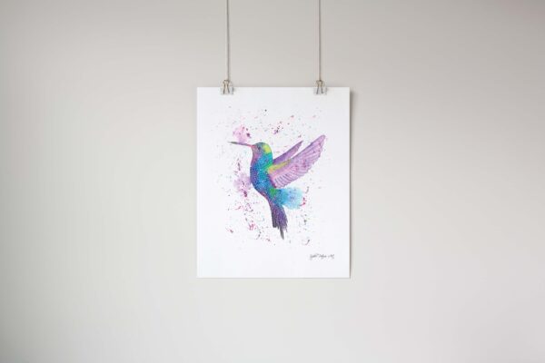 Hattie-The-Hummingbird-Art-Print