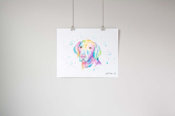 Hugo-The-Hungarian-Pointer-Art-Print