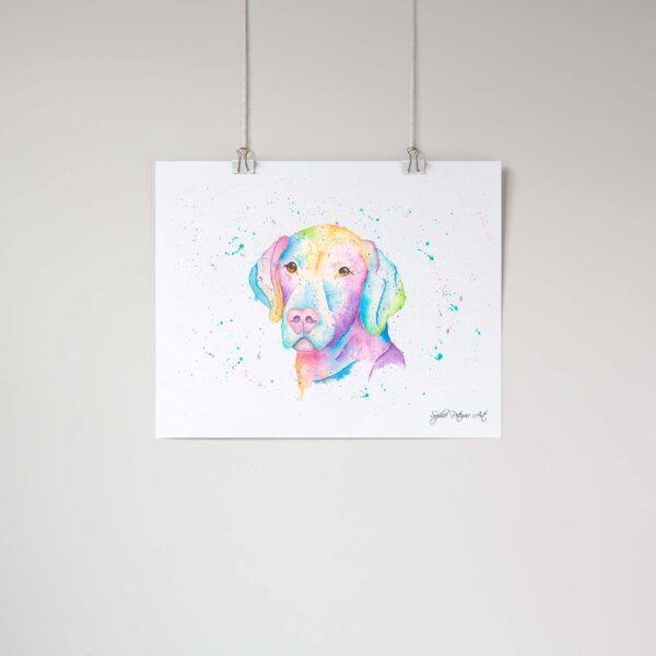 Hugo-The-Hungarian-Pointer-Art-Print