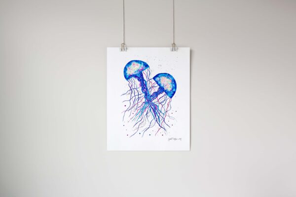 Jellyfish-Love-Art-Print